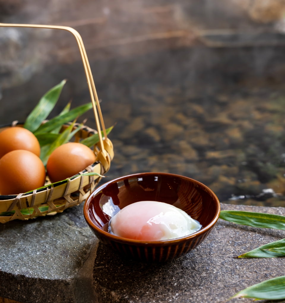 ゆうふり那須塩原 新名物！ 温泉たまご-セルフ-